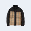 버버리 리버시블 체크 푸퍼 자켓