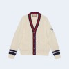 구찌 웹 케이블 울 니트 가디건