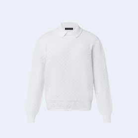 루이비통 다이메 울 블렌드 풀오버