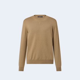 루이비통 엠보스드 캐시미어 크루넥 1AF659