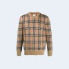 버버리 체크 자카드 니트