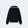 셀린느 코튼 플리스 후드 블랙