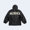 발렌시아가 테이프 쇼트 윈드브레이커
