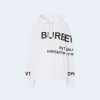 버버리 호스페리 프린트 코튼 후드 화이트