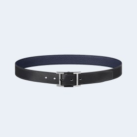 에르메스 네오 탄뎀 리버서블 블루 벨트 32mm