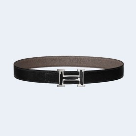 에르메스 브러시 리버서블 벨트 베이지 32mm