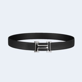 에르메스 브러시 리버시블 벨트 블랙 32mm