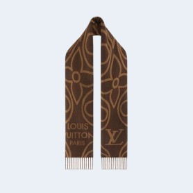 루이비통 인 블룸 브라운 머플러