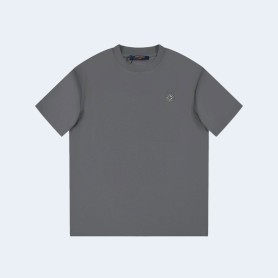 루이비통 오가닉 코튼 티셔츠 그레이