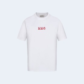 메종 마르지엘라 탑스 썬머 화이트 티셔츠