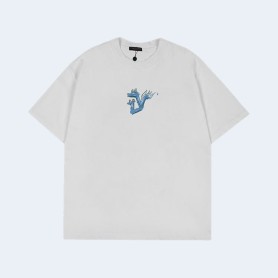 루이비통 루즈 더블 얀 티셔츠 화이트