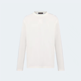 루이비통 엠보스드 LV 긴팔 티셔츠 1AGJQG