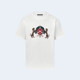 루이비통 엠벨리시드 코튼 티셔츠