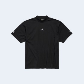 발렌시아가 3B 로고 자수 탑 티셔츠