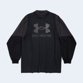 발렌시아가 언더아머 트리플 레이어드 롱슬리브 티셔츠