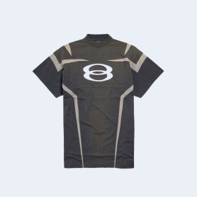 발렌시아가 유니티 스포츠 아이콘 바이커 오버사이즈 티셔츠