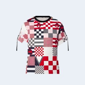 루이비통 그래픽 LV x AC 프린트 티셔츠