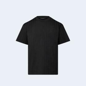 루이비통 크리스털 장식 코튼 티셔츠 1AFYDS