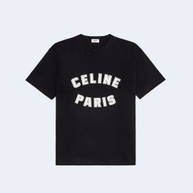 셀린느 루즈 티셔츠 코튼 저지 2X84N6