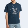 루이비통 엠브로이더드 코튼 티셔츠 1AHW62