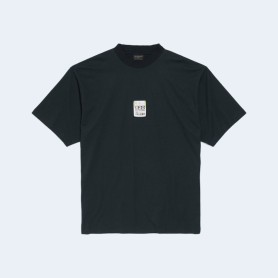 발렌시아가 에어포트 태그 미디엄 티셔츠 2COLOR (BLACK) (WHITE)