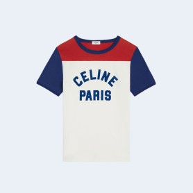 셀린느 파리 70'S 오프 화이트 티셔츠