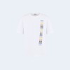 디올 릴렉스 핏 오가닉 화이트 티셔츠