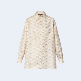 루이비통 3D 말레타주 프린트 파자마 셔츠 1AFFYE