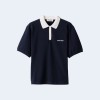 미우미우 코튼 자수 로고 PK 폴로 셔츠