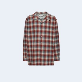 마르지엘라 팬들턴 체크 울 셔츠