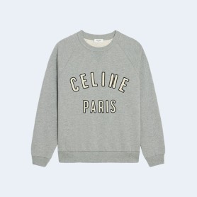 셀린느 파리 루즈 스웨트셔츠 그레이