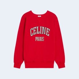 셀린느 코튼 플리스 루즈 프로폰드 스웨트셔츠