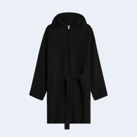 셀린느 더블 페이스 캐시미어 후드 코트