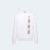 디올 릴렉스 핏 화이트 코튼 후드