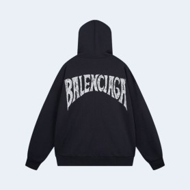 발렌시아가 블랙 파리 트로피컬 후디