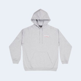 발렌시아가 폴리티컬 캠페인 미디엄 핏 후드 그레이