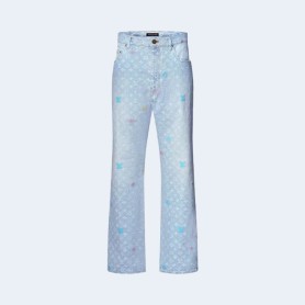 루이비통 by Tyler, 더 크리에이터 모노그램 데님 팬츠 1AFPV5