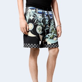 루이비통 테크니컬 코튼 저지 쇼츠 1AFR82