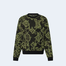 루이비통 모노그램 코튼 크루넥