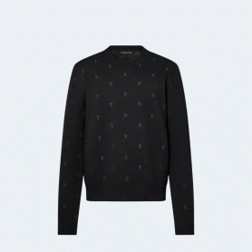 루이비통 엔브로이더드 시그니처 메리노 크루넥