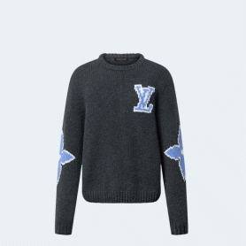 루이비통 인타르시아 스키 LV 로고 니트