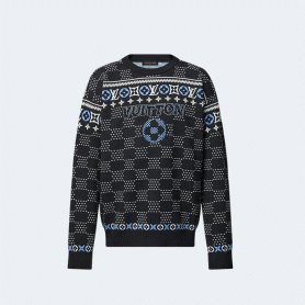 루이비통 LV 스키 자카드 울 풀오버 1AGJUE