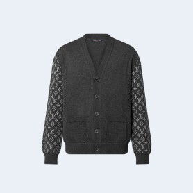 루이비통 모노그램 믹스 캐시미어 가디건