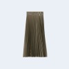 버버리 플리츠 울 스커트