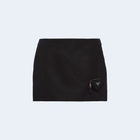 프라다 리나일론 파우치 미니 스커트