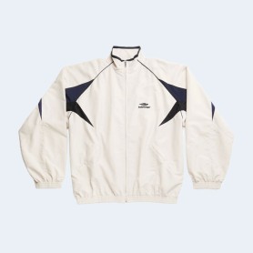 발렌시아가 3B 스포츠 아이콘 트랙수트 재킷 화이트