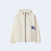 버버리 EKD 후디드 나일론 자켓 화이트