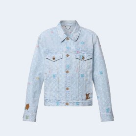 루이비통 by Tyler, 더 크리에이터 모노그램 데님 자켓 1AFPTF