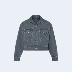 루이비통 워시드 데님 재킷