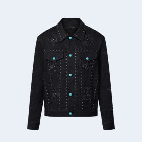 루이비통 엠브로이더드 데님 재킷 1AFWX4